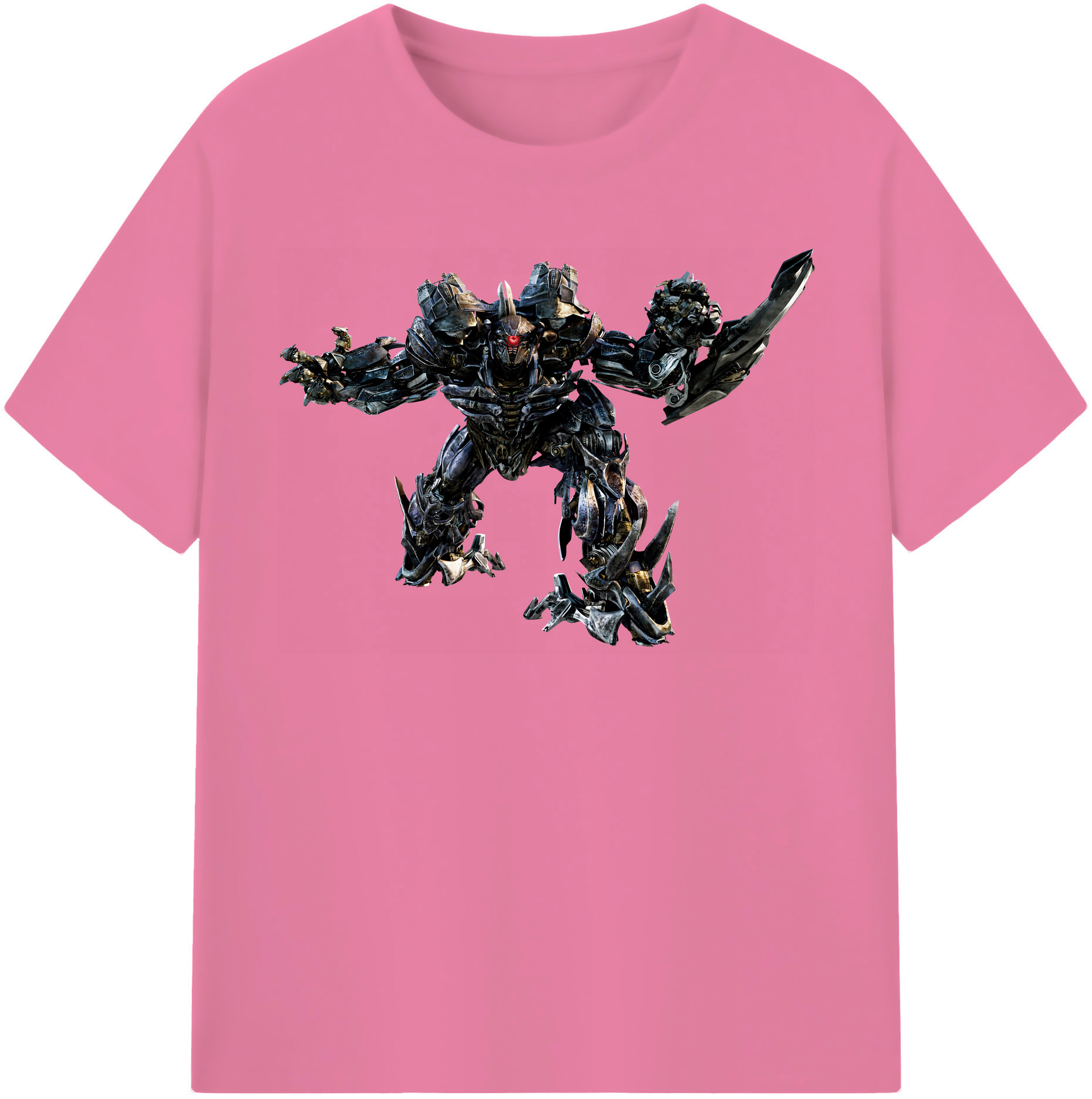 （画像用） Transformers トランスフォーマー 綿100％半袖Tシャツ（フロントプリント）